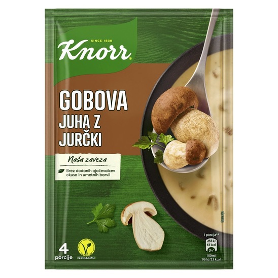Gobova juha z jurčki, Knorr, 67 g