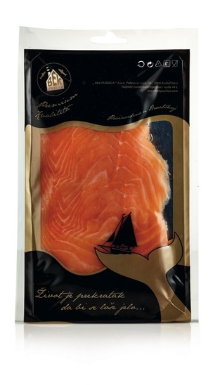 Dimljeni norveški losos, Bek Pušnica, 100 g