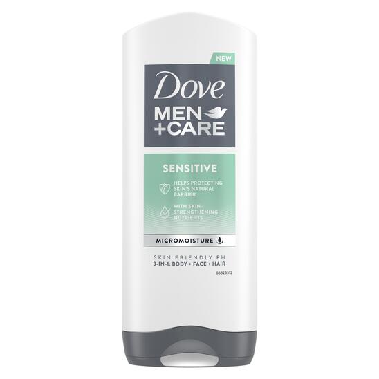 Gel za prhanje, Sensitive, Dove, 400 ml