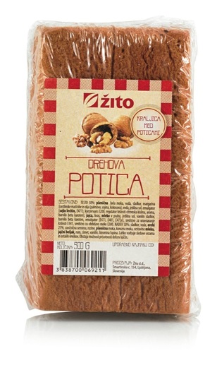 Orehova potica, Žito, pakirano, 500 g