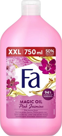 Gel za prhanje in kopel Pink Jasmin, Fa, 750 ml