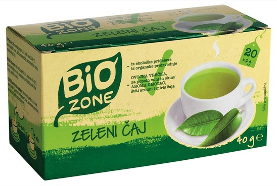 Zeleni čaj, Bio Zone, 40 g