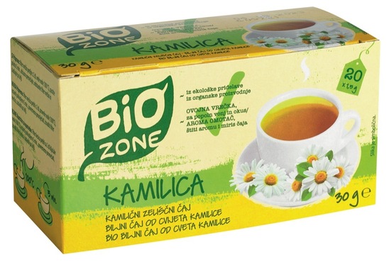 Bio čaj, kamilica, Bio Zone, 30 g