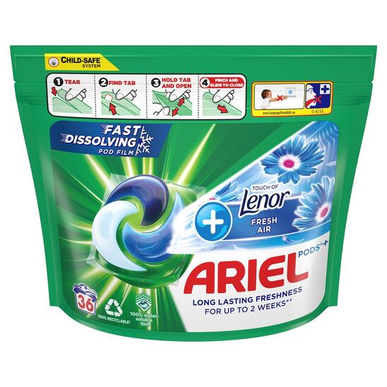 Detergent za pranje perila, Fresh Air kapsule, Ariel, 36/1