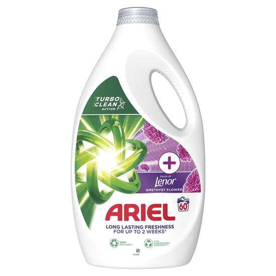 Detergent za pranje perila, Amethyst, Ariel, 60 pranj, 3 l