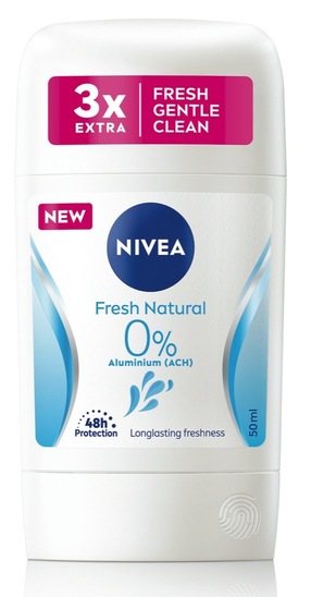 Deodorant stik Fresh Natural, Nivea, 50 ml