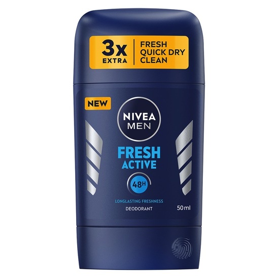 Deodorant stik Men Fresh Active, Nivea, 50 ml